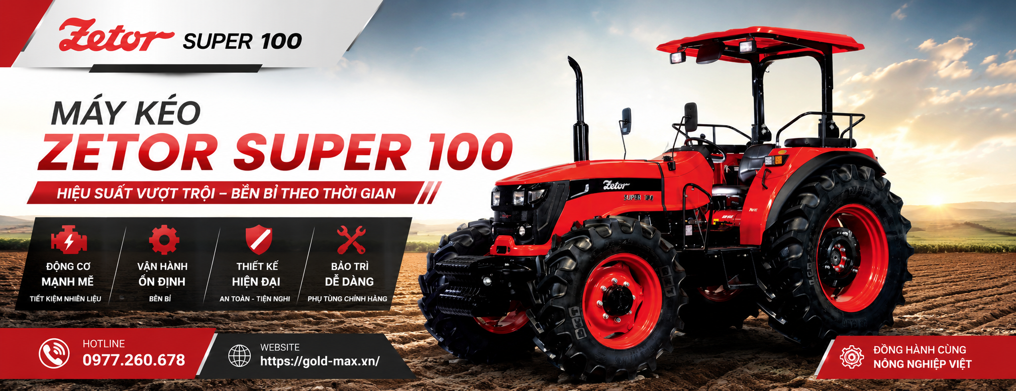 banner zetor super 100